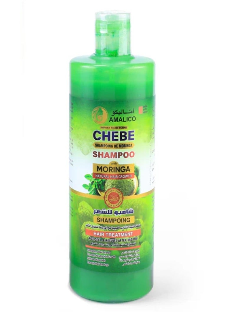 AMALICO Chebe Moringa Shampoo 500ml - Image 1