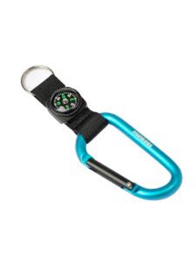 Munkees CARABINER WITH STRAP COMPASS AND KEYRING 8MM - Image 2