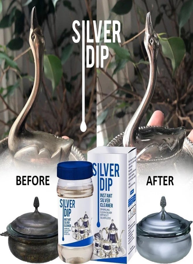 Dustex Silver Dip - Fast-Acting Silver Cleaner for Home & Kitchen Use | Instantly Restores Shine Without Fading or Damage (Silver Dip) (Fresh) - Image 3