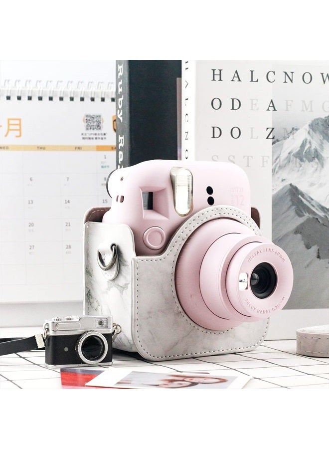Frankmate Protective Case Compatible with Fujifilm Instax Mini 12 Instant Film Camera with Accessory Pocket and Adjustable Strap - Image 5