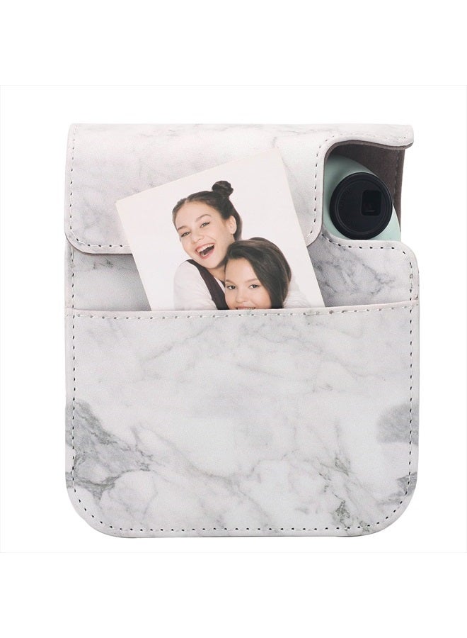 Frankmate Protective Case Compatible with Fujifilm Instax Mini 12 Instant Film Camera with Accessory Pocket and Adjustable Strap - Image 4