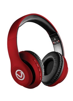 Volkano Impulse Series Bluetooth Headphones - Red  - Image 1