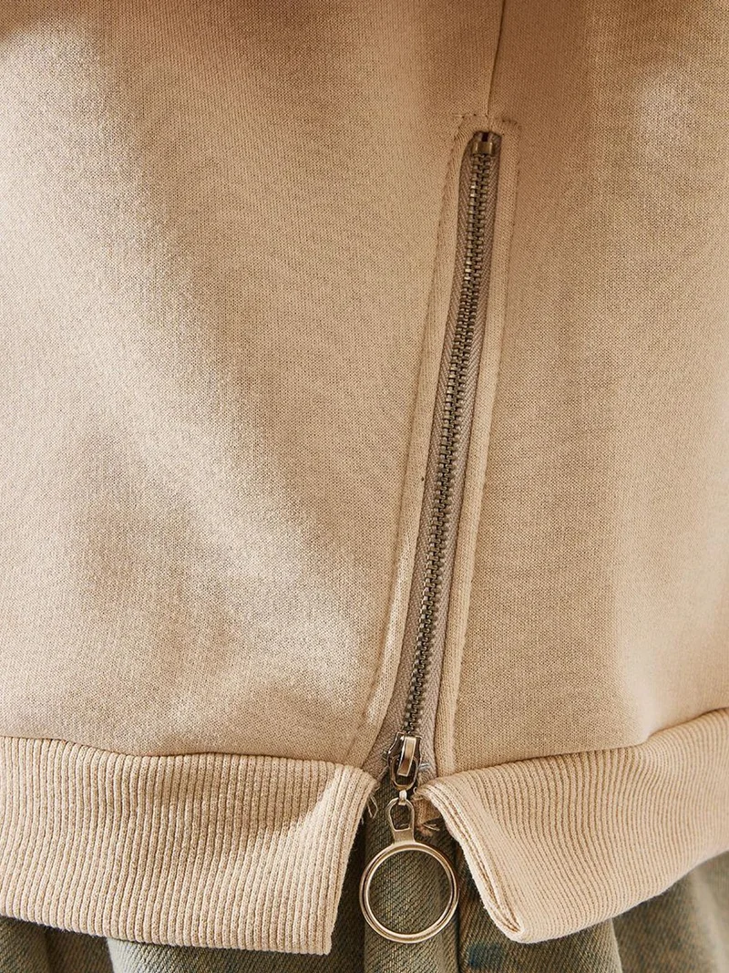 آزرز بلوفر سويت شيرت سحاب لوكسي بياقة دائرية