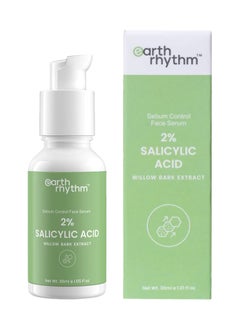 Earth Rhythm 2% Salicylic Acid - Sebum Control Serum Willow Bark Extract  - Image 1