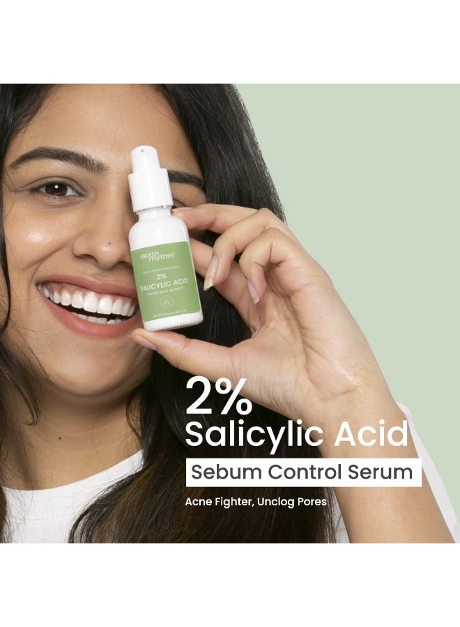 Earth Rhythm 2% Salicylic Acid - Sebum Control Serum Willow Bark Extract - Image 2