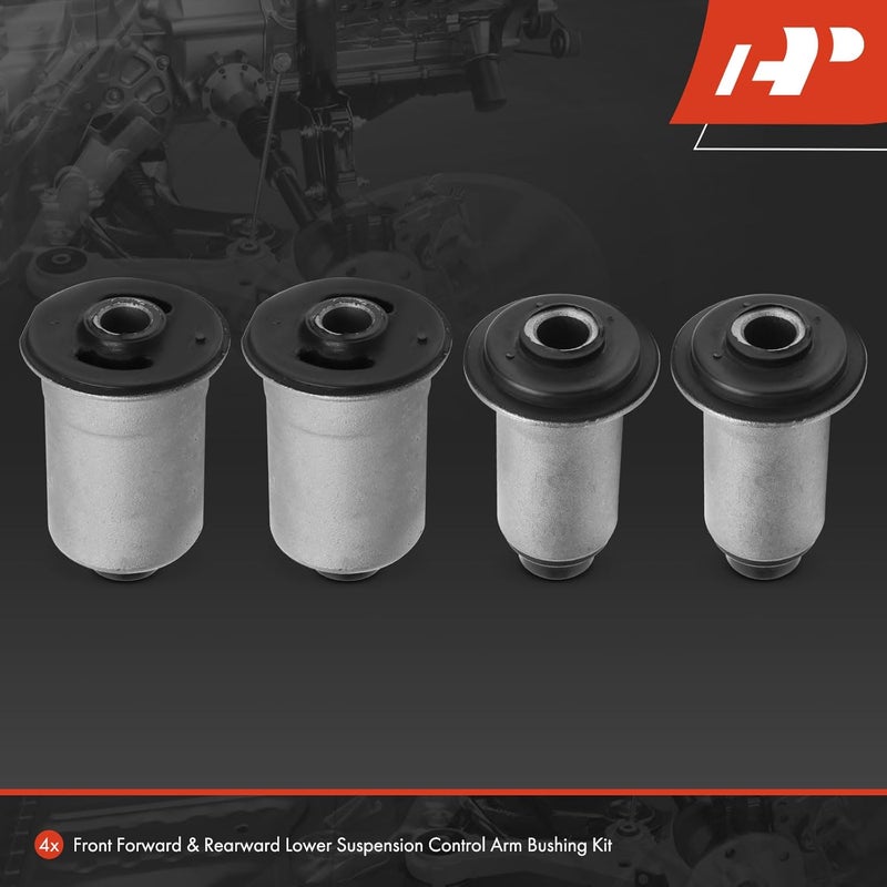 A-Premium 4 x Front Lower Control Arm Bushing Kit for Dodge Ram 1500, 2500, 3500 (2002-2005) RWD - Image 3