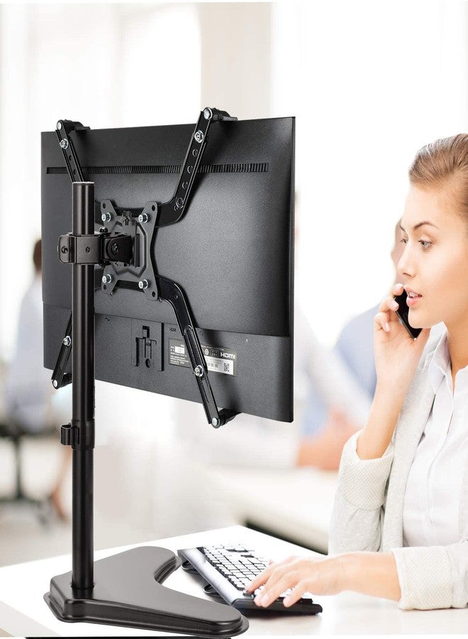 HUANUO Universal VESA Mount Adapter Kit, Non-VESA Adapter for 17 to 27 Inch Monitor Screens to 75x75 VESA Mount - Image 5