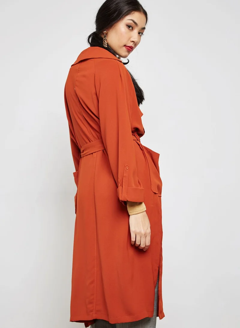 ELLA Lightweight Waterfall Longline Jacket