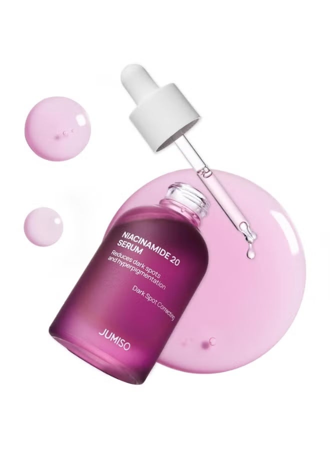 JUMISO Niacinamide 20 Serum - Korean Face Serum with Glutathione, TXA Tranexamic Acid - Reduces Pigmentation, Uneven Skin Tone, Pore Care with Centella for Sensitive Skin, 1.35 fl.oz. - Image 1