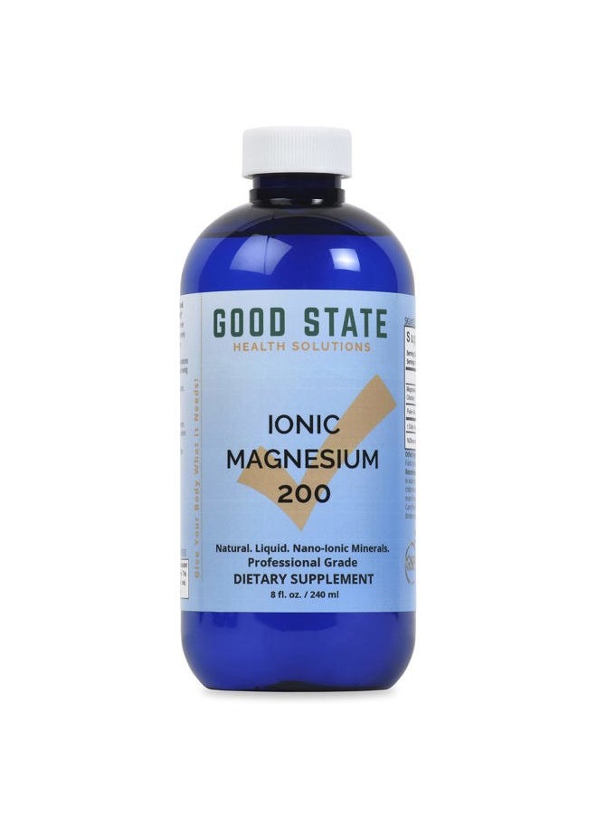Good State Liquid Magnesium 200 Supplement, 331, 8 fl oz, 1 Count  - Image 1