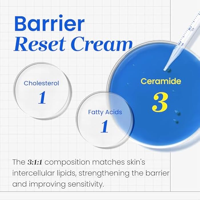 CNP Barrier Reset Cream - Deep Hydration, Strengthen Barrier, Ceramide, Suitable for Dry, Sensitive Skin, Korean Skin Care, 2.7 fl. oz. - Image 4