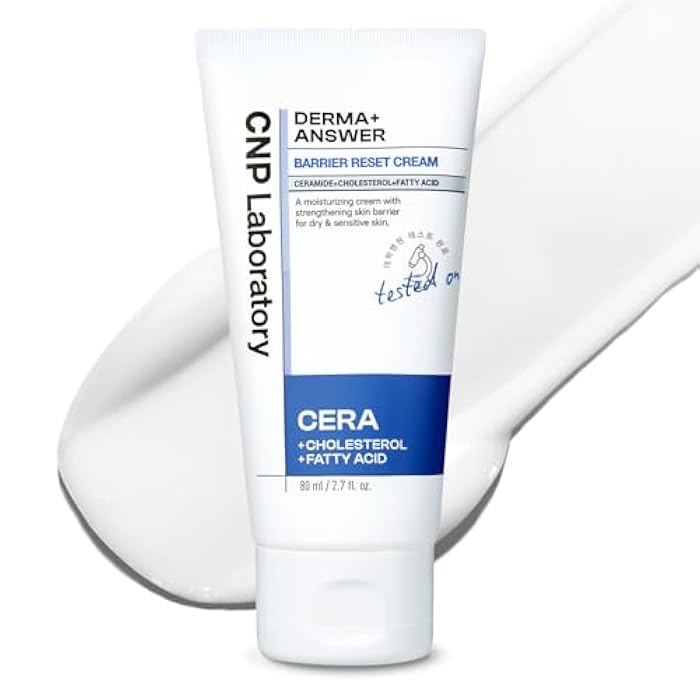 CNP Barrier Reset Cream - Deep Hydration, Strengthen Barrier, Ceramide, Suitable for Dry, Sensitive Skin, Korean Skin Care, 2.7 fl. oz. - Image 1