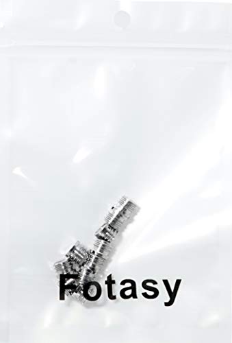 Fotasy (10 Packs) Fotasy Stainless Steel 3/8" to 1/4" Reducer Bushing Convert Screw Adapter, Tripod Screw Adapter 1/4" to 3/8" for Tripod Monopod Ballhead - Image 4