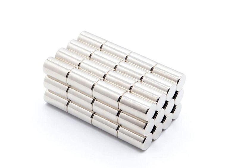 ZDYWY 30 Pieces 6 x 10mm MultiUse Mini Refrigerator Magnets 0236 x 0394inch