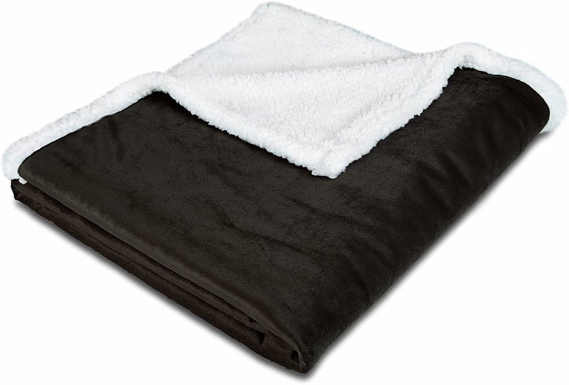 Fluffy's Luxurious Premium Dog/Cat Blanket, Soft and Warm Pet Throw for Dogs & Cats (Black) (Black, 25'' X 35'' (Small)) - Image 2
