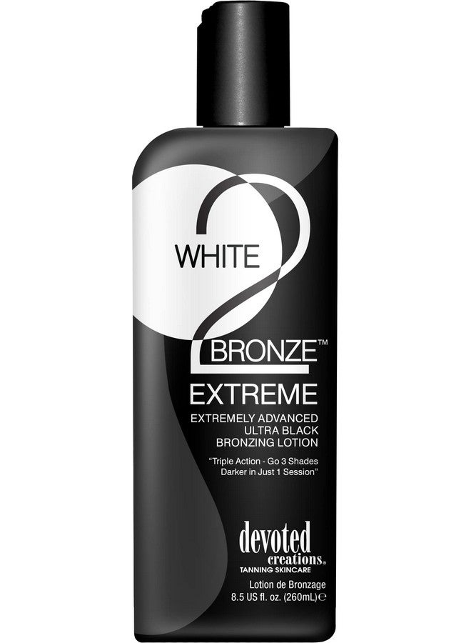 Devoted Creations White 2 Black Extreme Advance Black Bronzer 3 Shades Darker 8.5Z By Devoted Creations - Image 2