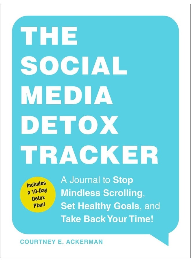 The Social Media Detox Tracker: A Journal to Stop Mindless Scrolling, Set Healthy - pzsku/Z39E4AF2ED917E5C92A7CZ/45/_/1724847784/bcaf2664-ba15-4edb-ac13-69473e7d2c26