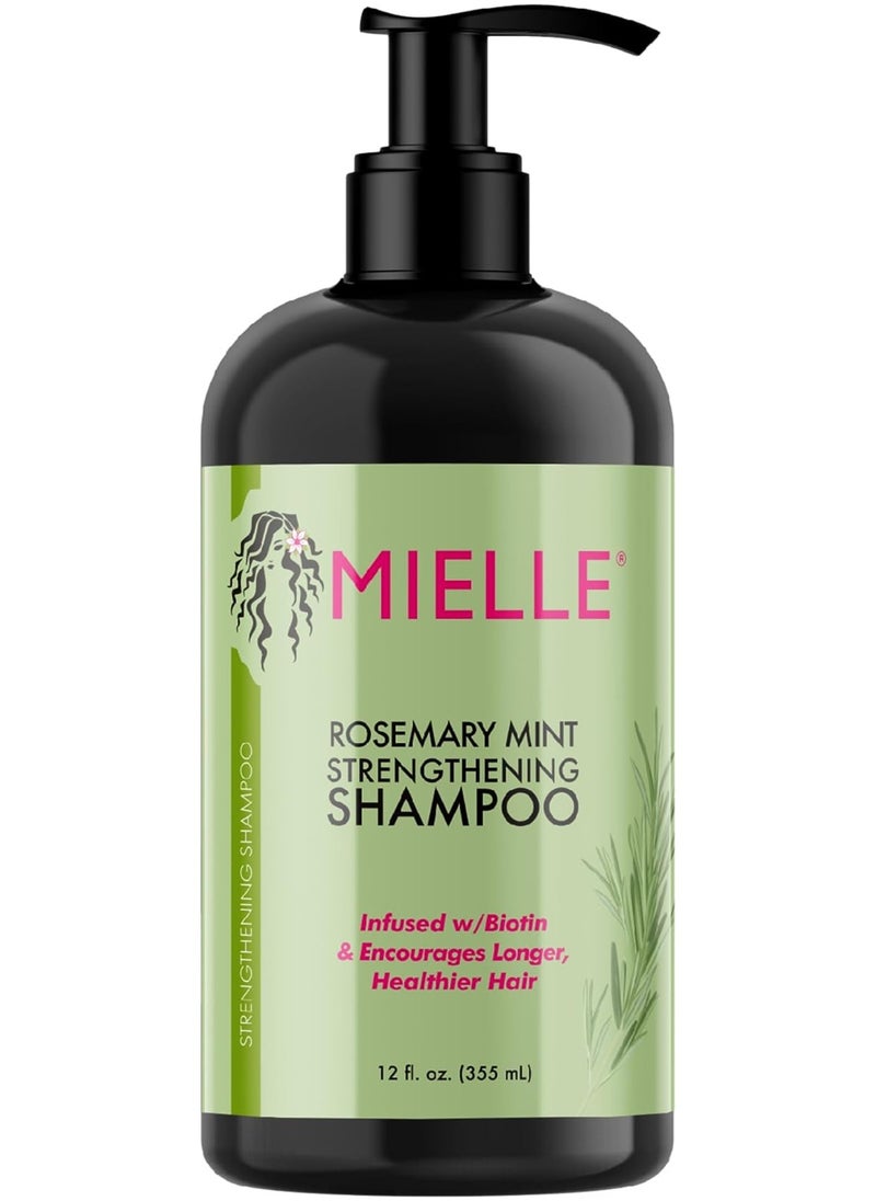 Mielle Organics - Mielle Organics Rosemary Mint Strengthening Shampoo Infused with Biotin - Image 1