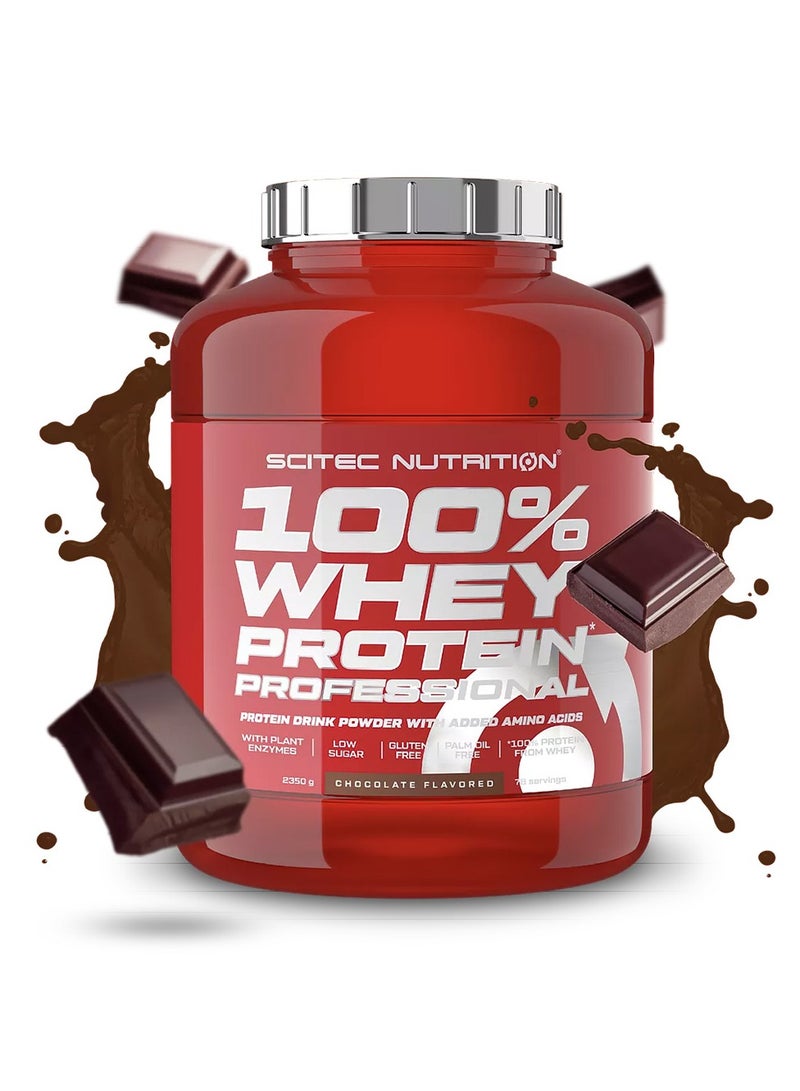 سيتيك نيوتريشن بروتين مصل اللبن 100% بروفيشنال بنكهة الشوكولاتة - 5 أرطال مع أحماض أمينية إضافية