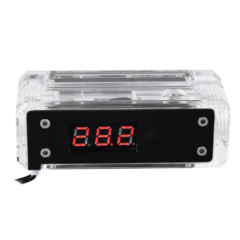Digital Water Thermometer -50 To 100℃ Range 0.1℃ High Precision - Real-time Data Update Water Cooling Thermometer For PC Liquid Cooling, Aquarium Monitoring, Home Brewing - Image 2
