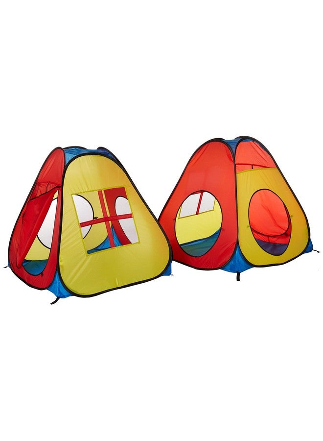 UTEX 8 in 1 Pop Up Children Play Tent House with 4 Tunnel, 4 Tents for Boys, Girls, Babies and Toddlers for Indoor and Outdoor Use - Image 4