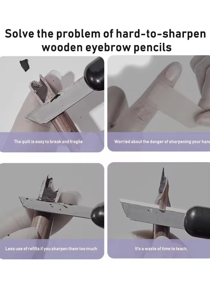 Goolsky Duckbill Eyebrow Sharpener, Sharpening Tip, Thin Tool, Tattoo Pen, Eyebrow Sharpener, Microblading, Makeup, Beauty, Tattoo Supplies, New, 1pc  - Image 4
