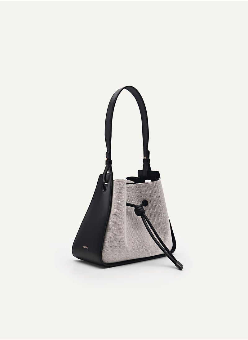Pedro Yasmin Linen Bucket Bag Women's Crossbody Bag  - Image 1
