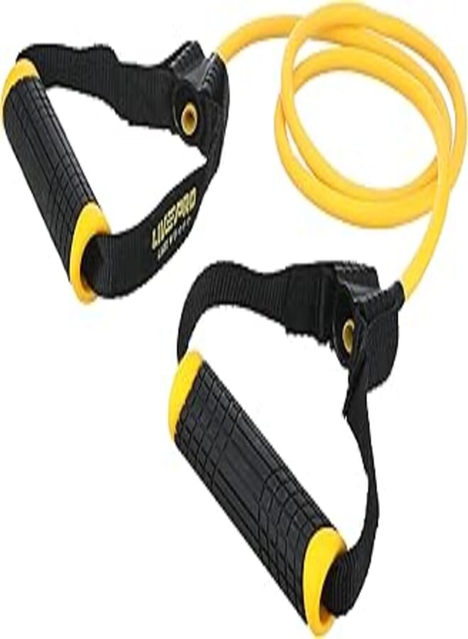 Livepro lp8405-l resistance tube/toning tube pro suitable for training and workout, yellow, light