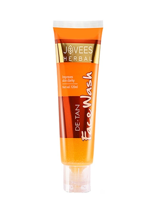 JOVEES HERBAL Jovees Face Wash De-Tan 120 Ml - Image 1