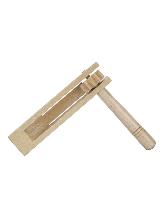 Mihey Wooden Spinning Rattle Ratchet Noise Maker Traditional Matraca Toy for Graduation, Foot Ball Games, Party Favors and Sporting Events - Image 2