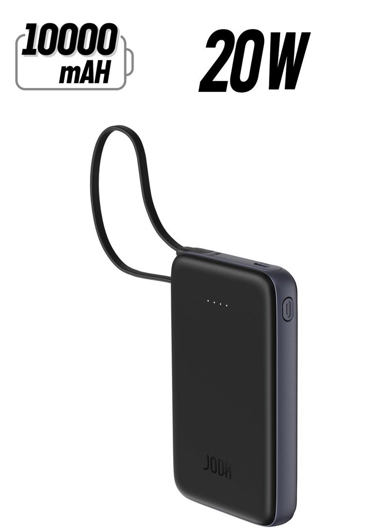 جودا باوربانك شاحن متنقل موف 10000mAh ⚡ | منفذي USB-C 🔌 | شحن سريع PD 20W 🚀 | شاحن محمول للهواتف والأجهزة اللوحية 📱💻 - Image 2