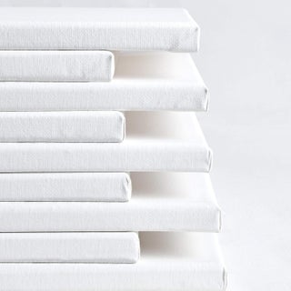 Al FAKHAMA A3 Size White Blank Canvas Board (30 x 40 CM) - 100% Natural Cotton, Acid Free, Triple Primed Gesso - view 3