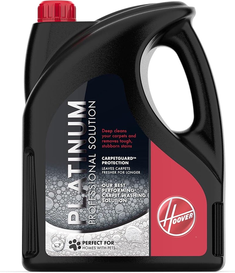 Hoover Platinum Cleaning Solution, 4L, Deep Stain Removal Formula, for Carpet Washers & Machines (DETP 04). - Image 2