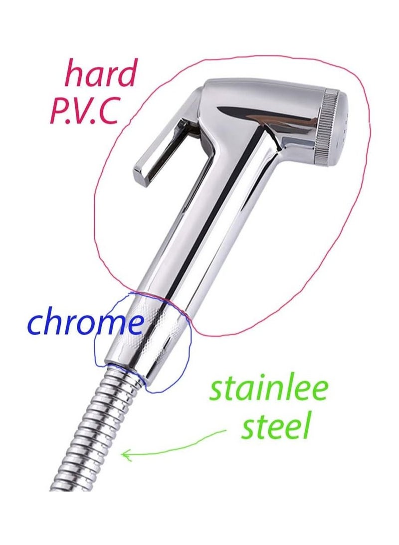 RATSAW Luxury Stainless Steel Hand Held Toilet Bath Bidet Sprayer - Image 3