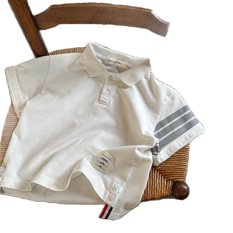 Kids Polo Shirt with Cartoon Print - Image 5