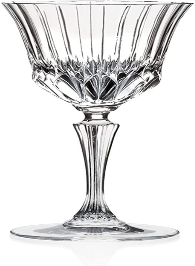 Rcr Adagio Set Of 6 Goblets 280 Ml - Clear