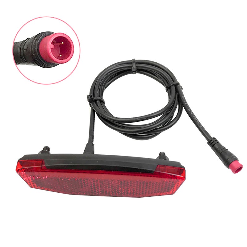 E‑Bike 6V‑60V Tailight LED Warning Light Night Riding Equipment Waterproof Connector - Image 2