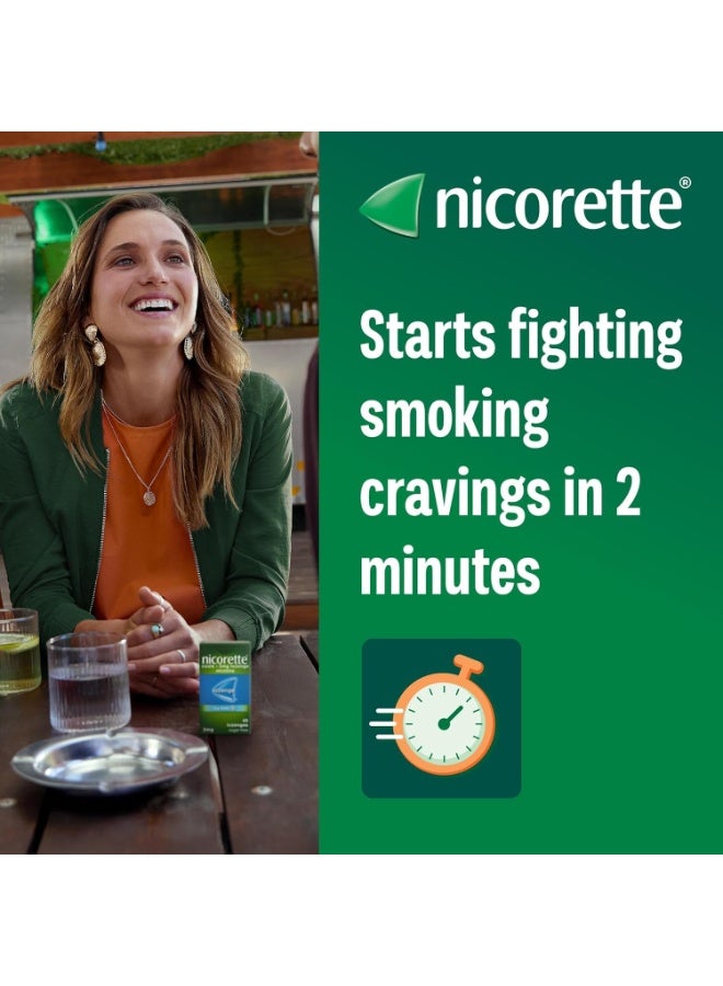 Nicorette 4mg Lozenge, Fruity Flavour - 160 Pieces (4 x 40 Packs) - Image 2
