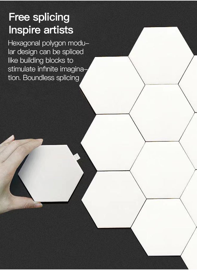 6 PCS Set of Connected Bluetooth Atmosphere Lights
