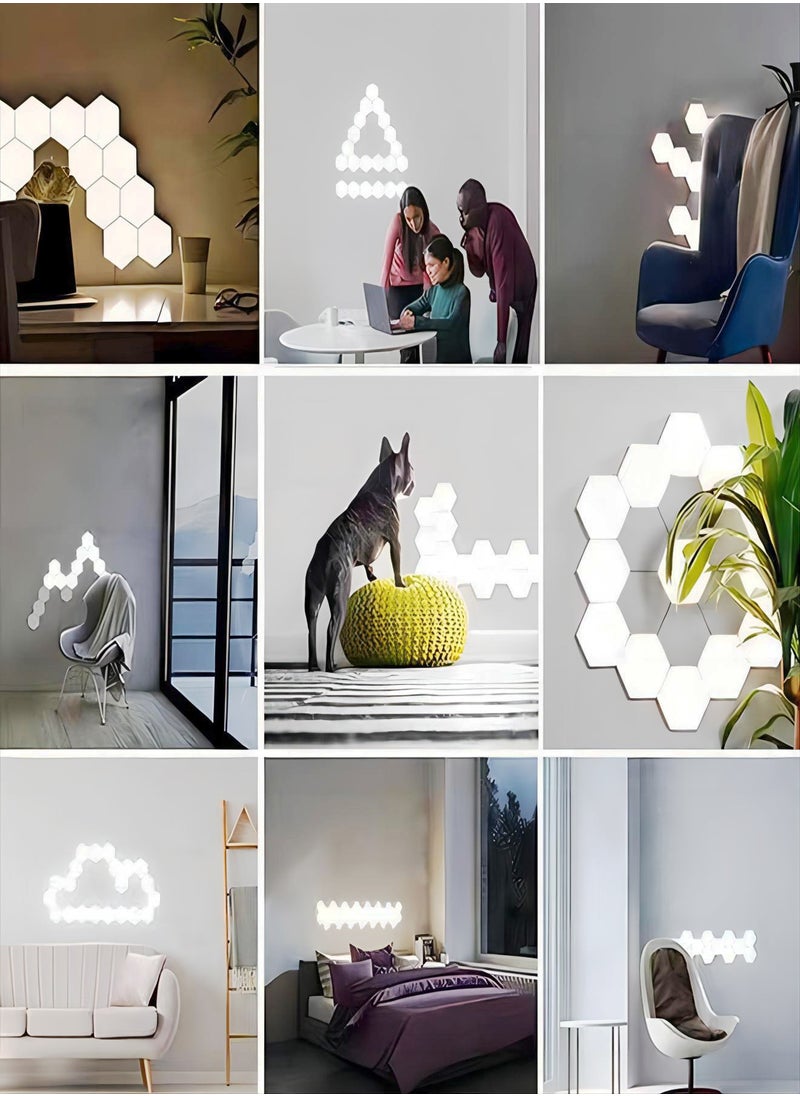 6 PCS Set of Connected Bluetooth Atmosphere Lights