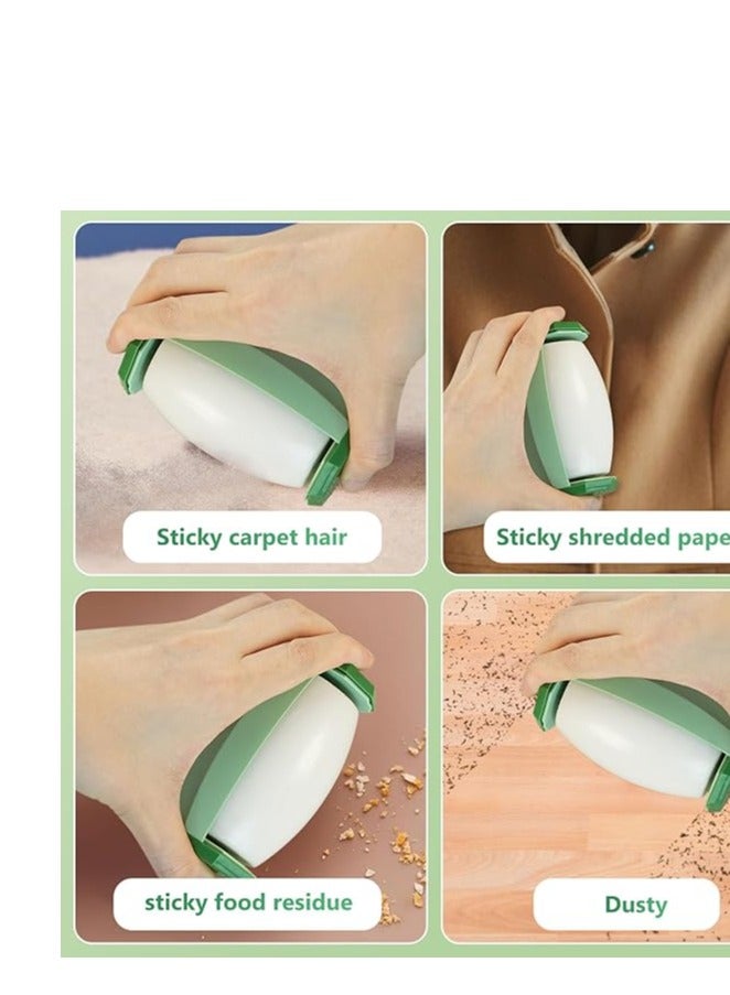 بكرة إزالة الوبر قابلة لإعادة الاستخدام - عبوة من بكرتين قابلتين للغسل ومحمولتين | مزيل شعر الحيوانات الأليفة للملابس والأرائك والأثاث وغيرها  - Image 3