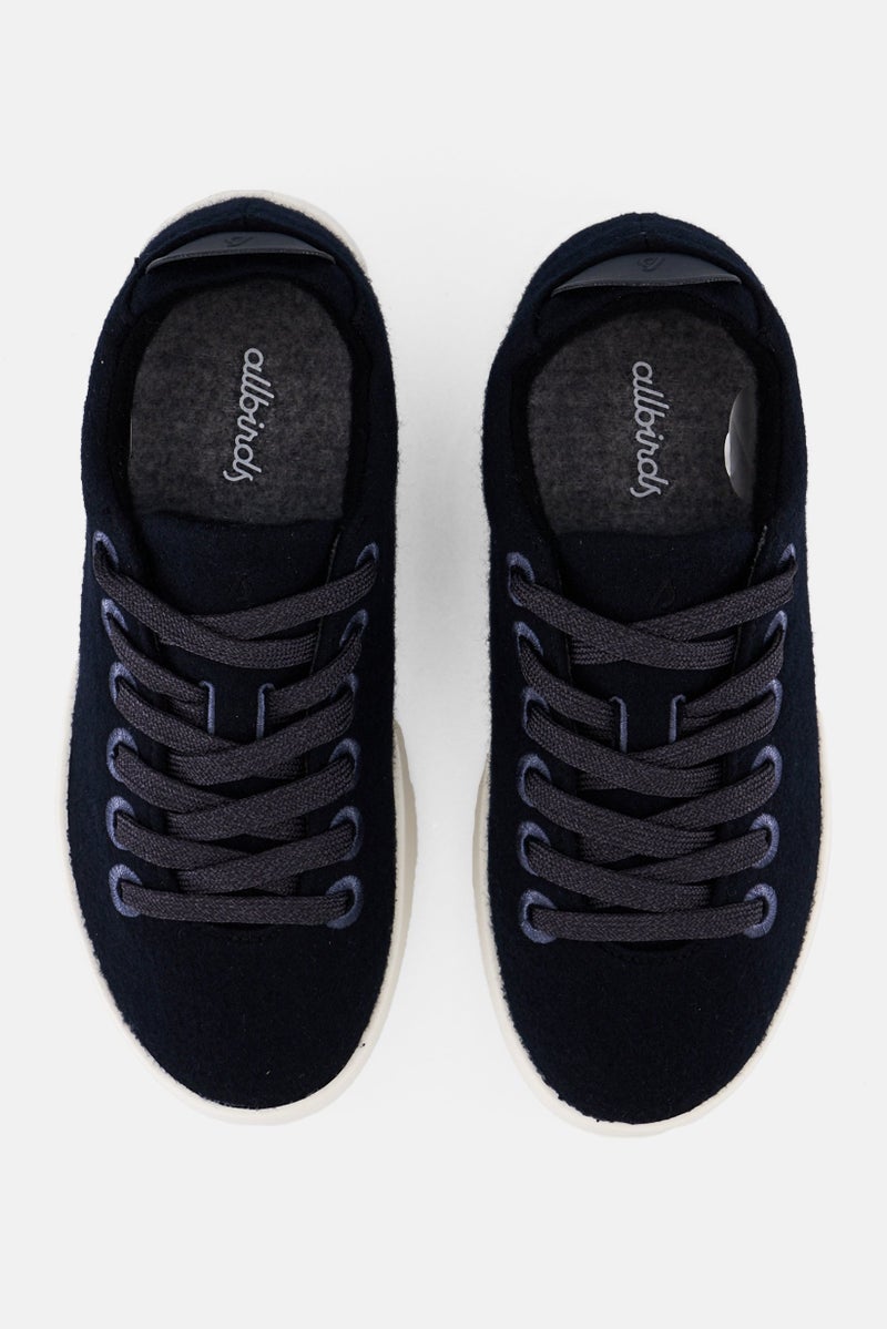 Allbirds Women Wide Lace Up Casual Shoes, Black - Image 3