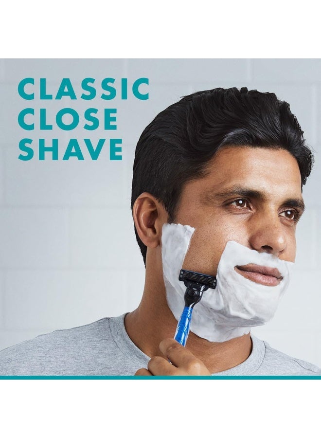 Gillette شفرة جيليت ماك 3+ القابلة لإعادة التعبئة للرجال: 5 شفرات بديلة - Image 3