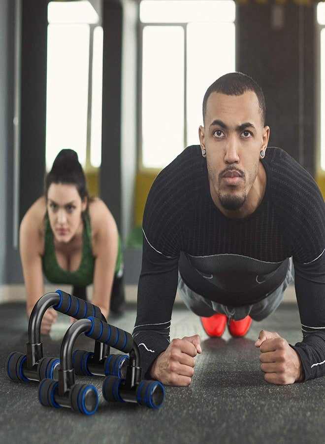 AAFOS Hard Fiber material push up bar Dips Chest press training push up stand for men and women Workout - Image 2