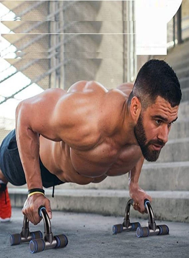 AAFOS Hard Fiber material push up bar Dips Chest press training push up stand for men and women Workout - Image 3