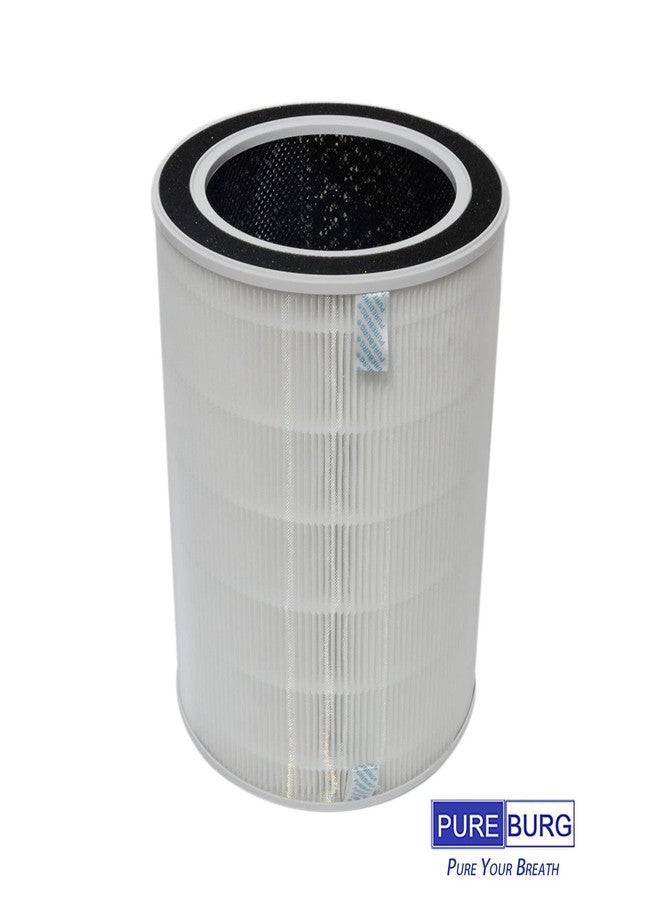 PUREBURG NDAP-01 Replacement Filter Compatible with Hestom NDAP-01 NDAP-02 Home HEPA Air Purifiers Part VK-6052,H13 HEPA 4-Stage Filtration Activated Carbon - Image 3