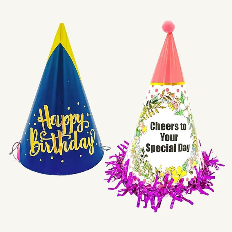 SpecialYou.in Special You Birthday Caps for Kids Pack of 20 (19 Small, 1 Big), Birthday Hats for Kids, Party Hats for Kids Birthday, Birthday Props for Kids, Birthday Caps for Party - Image 5