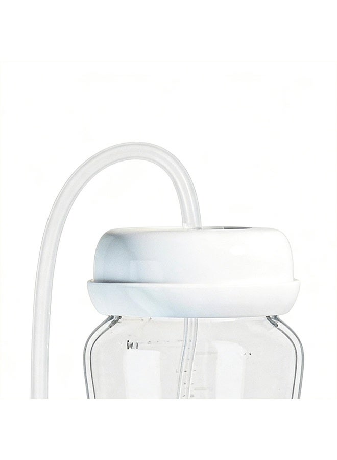 زجاجة رضاعة - سيليكون مانع للتسرب ومضاد للمغص، زجاجات حليب الأم بحلمة ناعمة مريحة، وعاء رضاعة بتدفق طبيعي، مستلزمات رضاعة للأولاد والبنات، مناسبة لرياض الأطفال والحضانات والسفر - Image 3