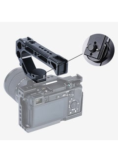 UURIG Universal Camera Top Handle Handgrip with Cold Shoe Mounts 15mm Rod Clamp 3/8 Inch Screw Lock Adopt  - Image 2