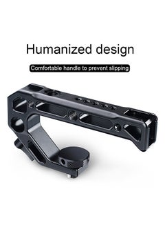 UURIG Universal Camera Top Handle Handgrip with Cold Shoe Mounts 15mm Rod Clamp 3/8 Inch Screw Lock Adopt  - Image 4